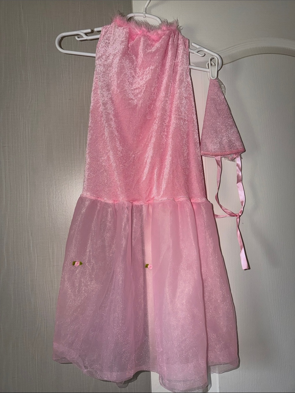 Rubie's Pink Princess Pet Costume Dress with Matching Hat